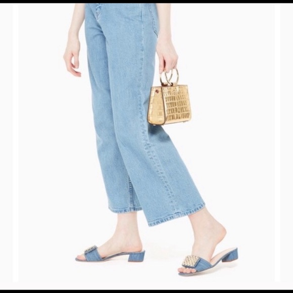 Kate Spade White Rock Road Luxe Mini Sam Bag  Gold - Picture 4 of 8